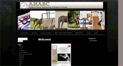 Desktop Screenshot of ahaec.on.ca